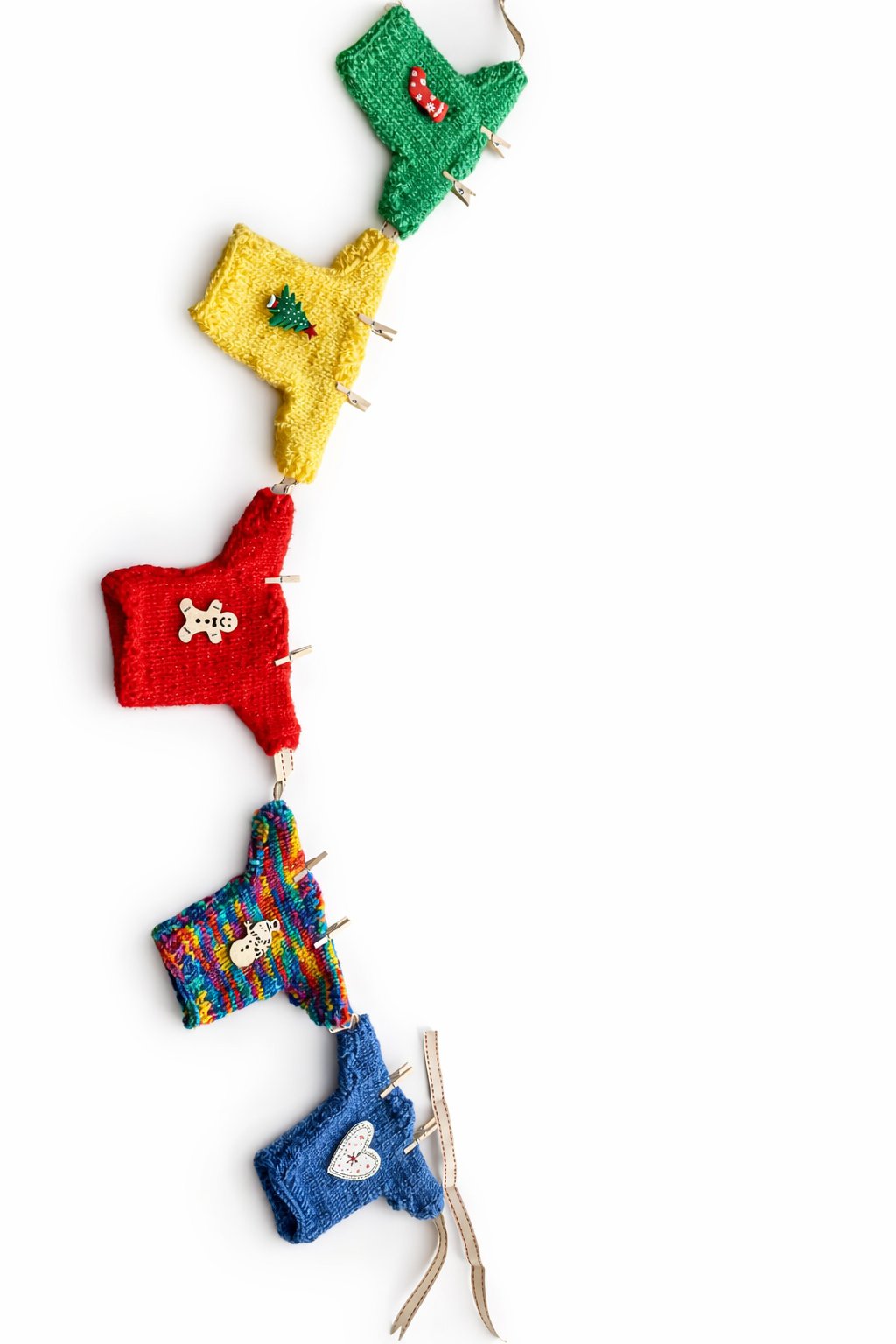 Olive green knitted pumpkin