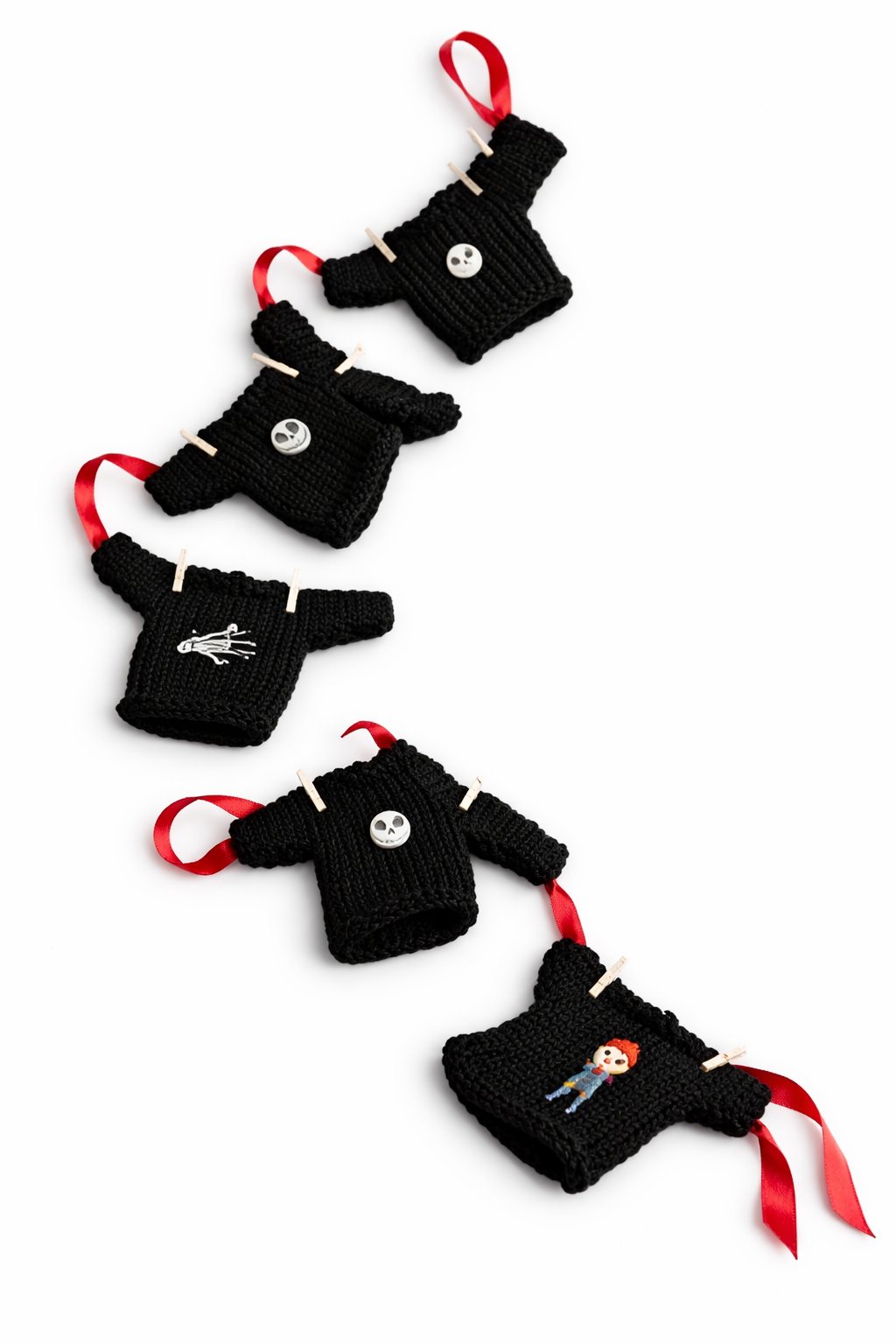 Framed 21st birthday knitted sweater