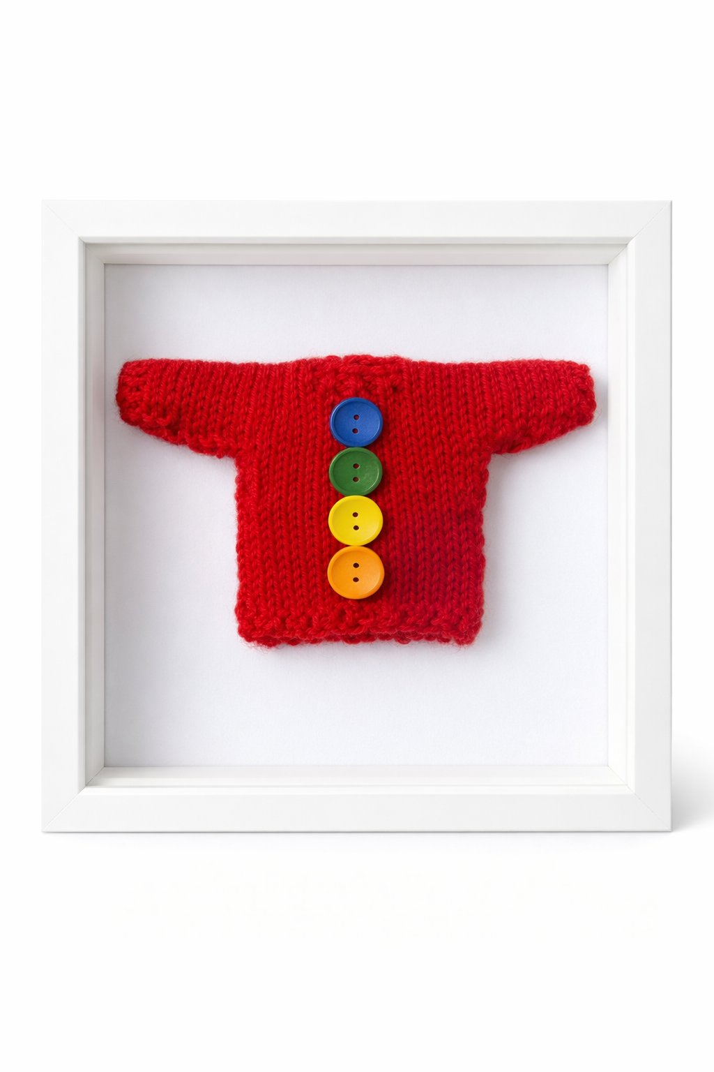 Yellow Big Bird sweater in frame